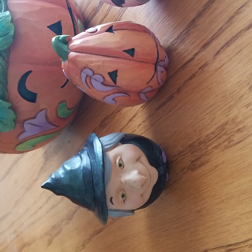 Jim Shore Halloween basket AUTOGRAPHED - Picture 9 of 12